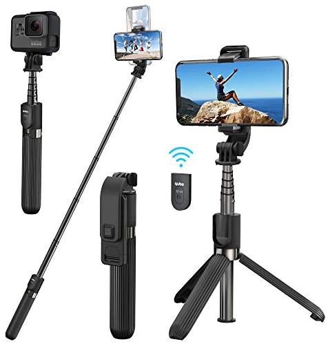 Top 10 Best Extendable Tripod Stand With Bluetooth Remote Review ...